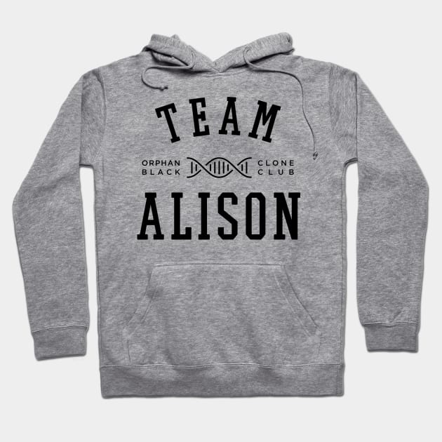 TEAM ALISON ORPHAN BLACK Hoodie by localfandoms